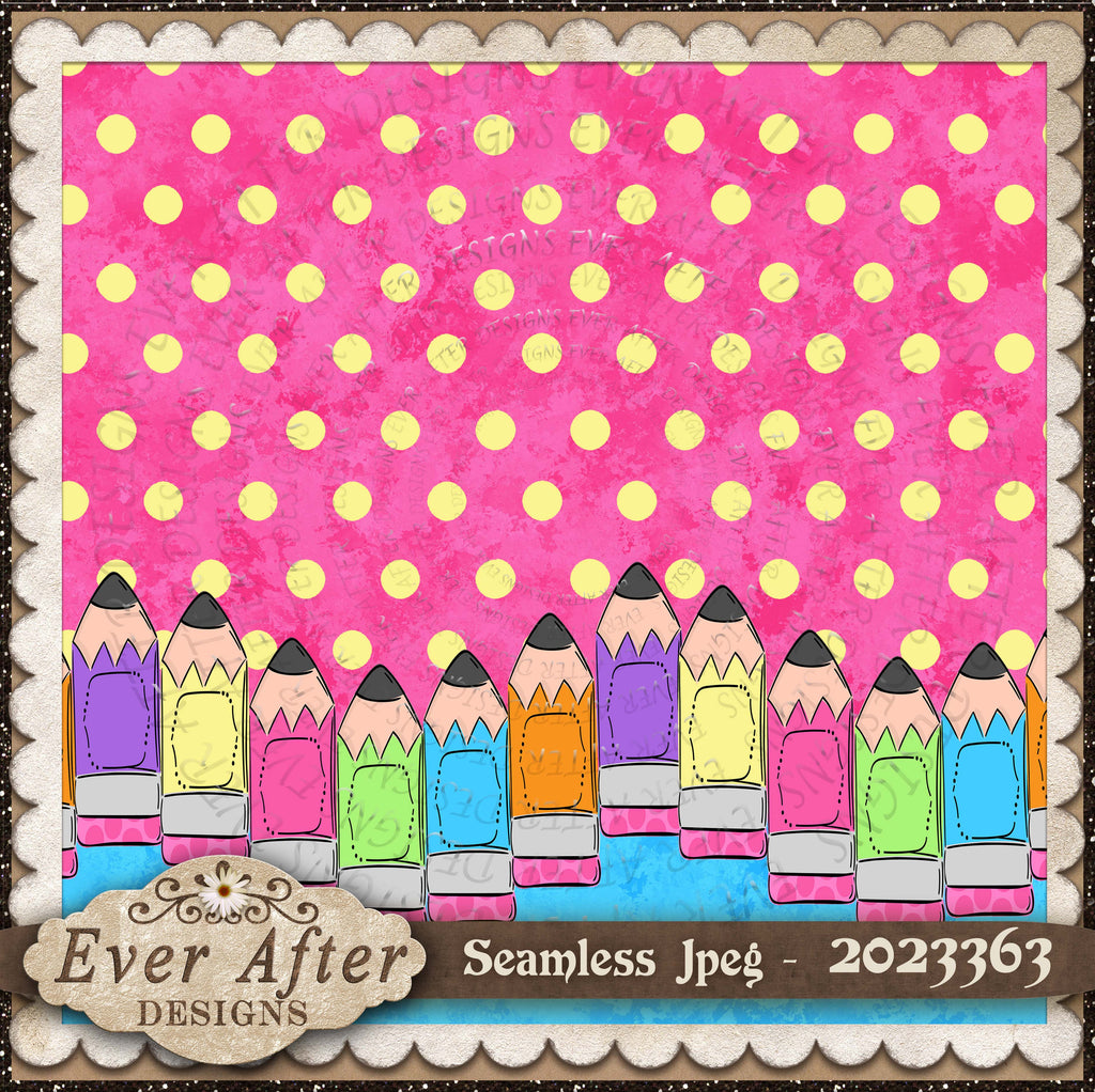 2023363 Candy Creations to cute for school pencil drip 6