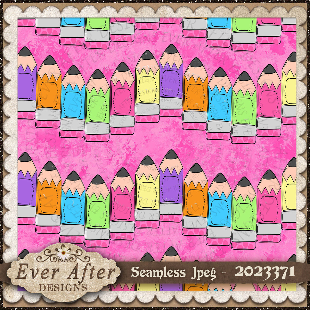 2023371 Candy Creations to cute for school pencil lines 6