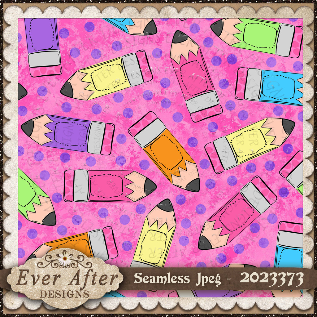 2023373 Candy Creations to cute for school pencil scatter 1