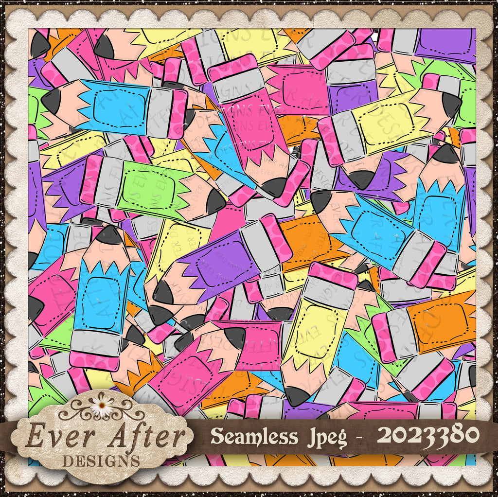 2023380 Candy Creations to cute for school pencil stacked