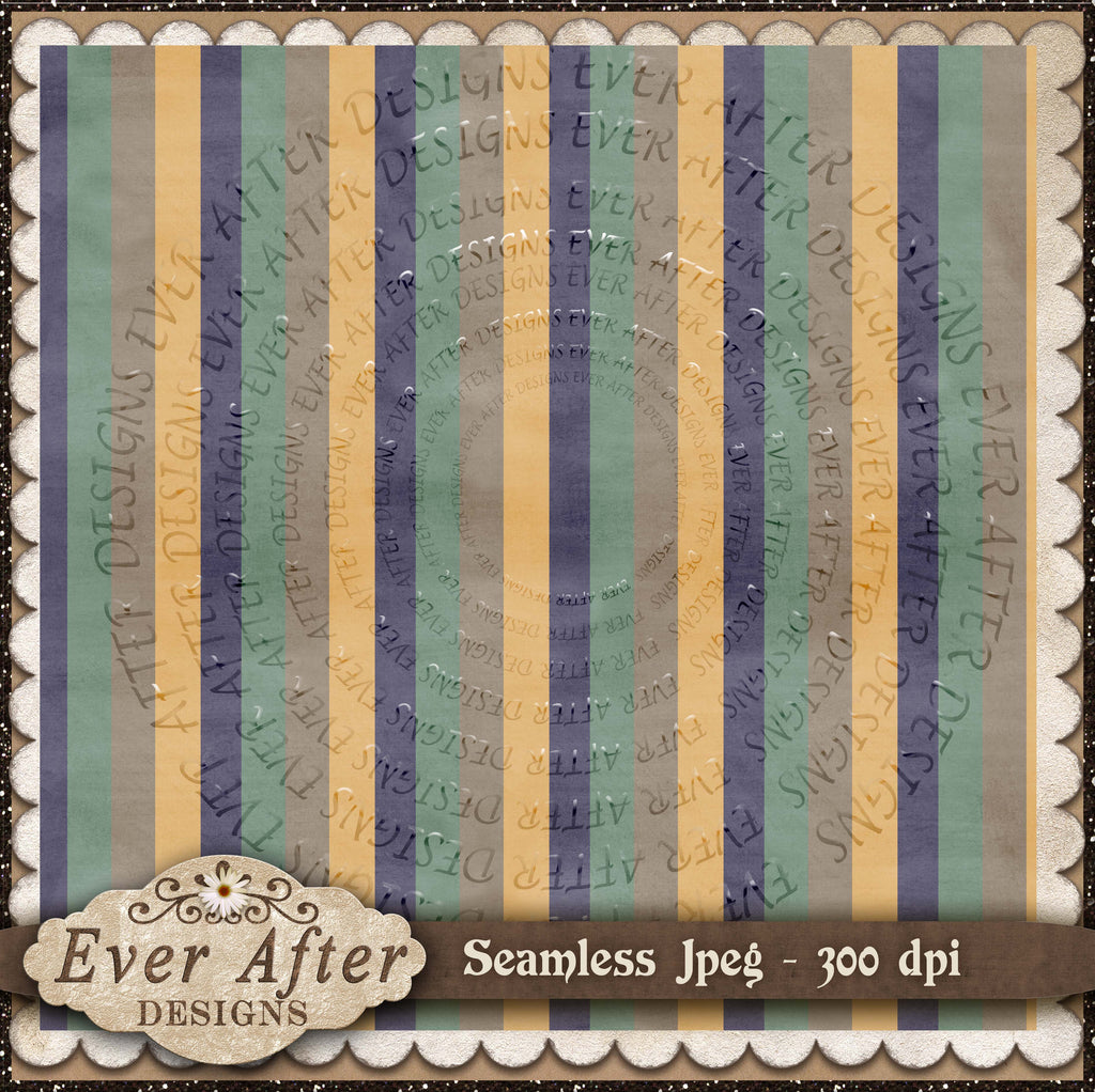 000642 woodland creatures stripe