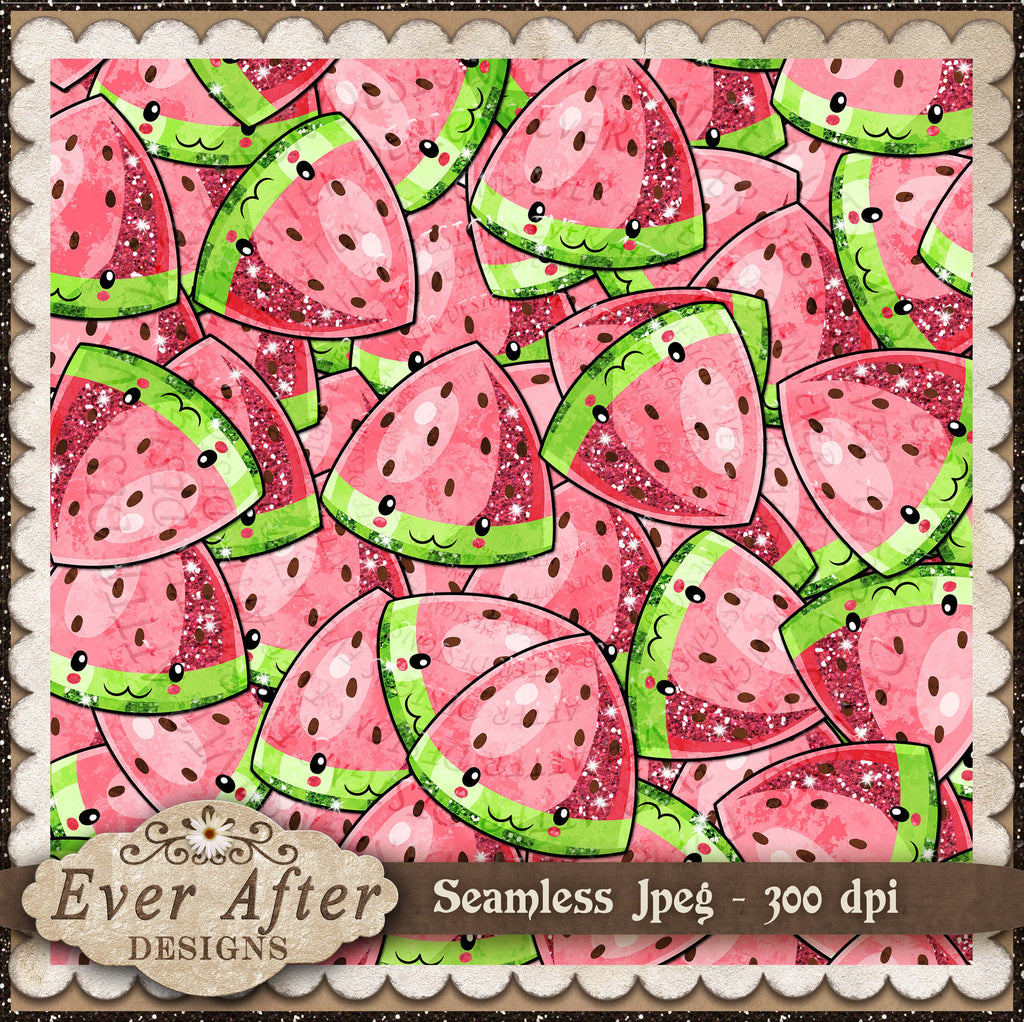 000988 Cute Fruit Watermelon
