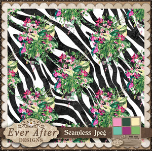 001535 wild vines scatter zebra