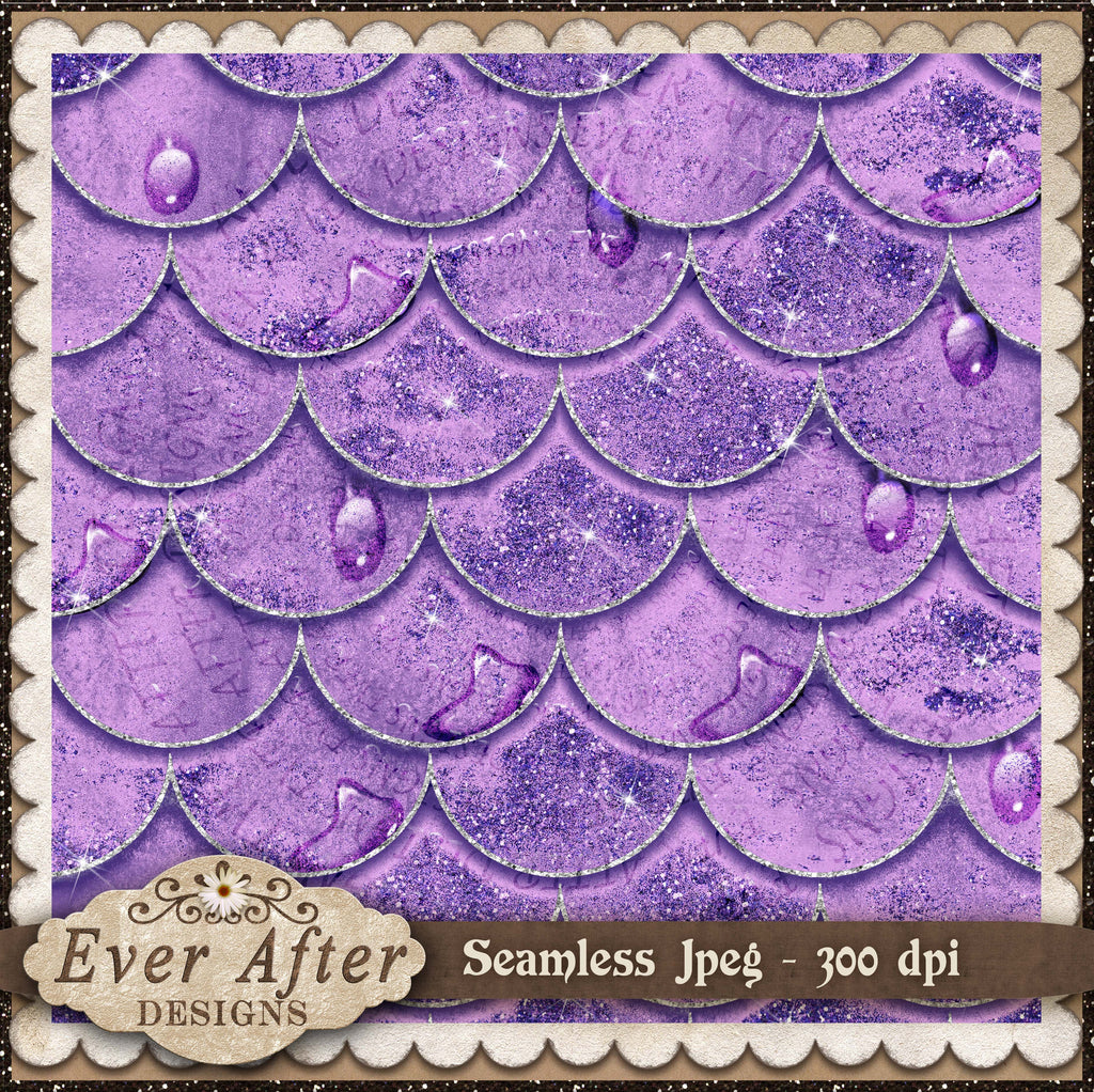 001639 waterdrop scales light purple