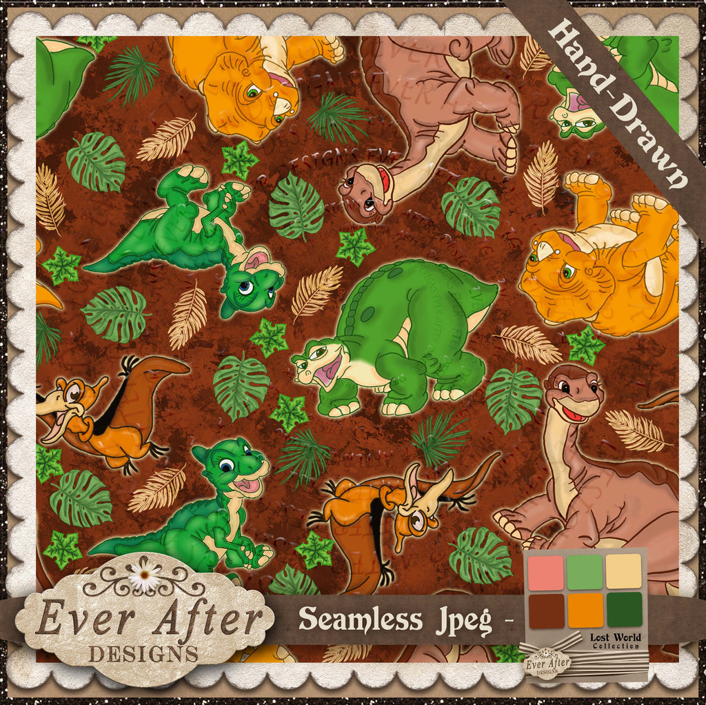 002105 lost world land before time scatter 3