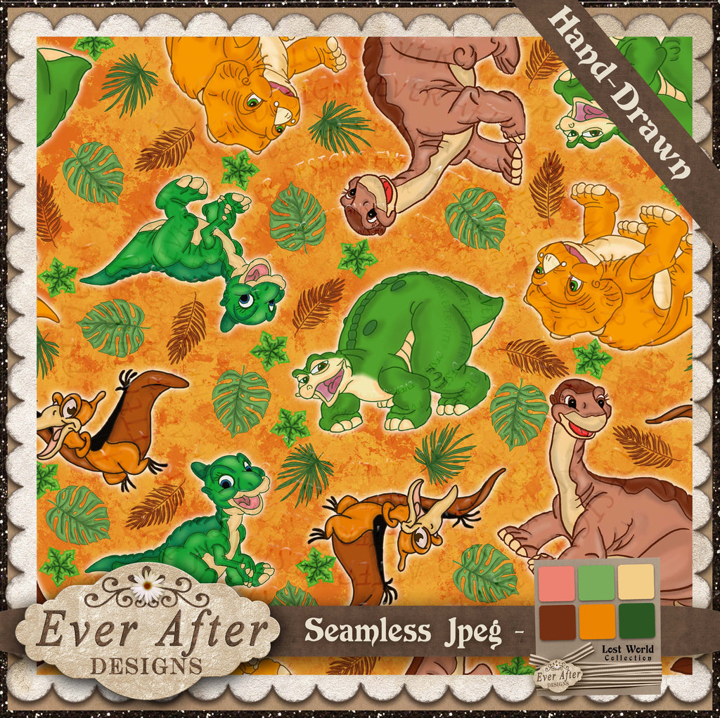 002105 lost world land before time scatter 4