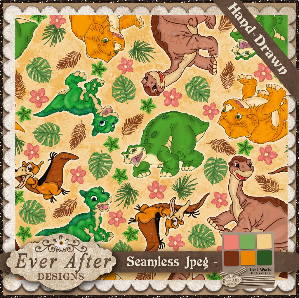 002106 lost world land before time scatter 1 with flowers
