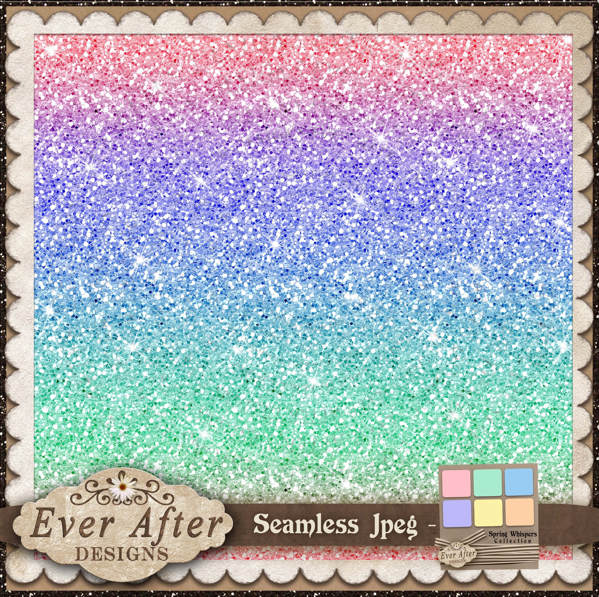 1173 Spring Whispers Ombre Glitter 1 – Everafter Designs