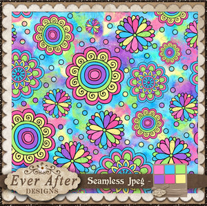 1261 Candy Creations hippie flowers rainbow 9