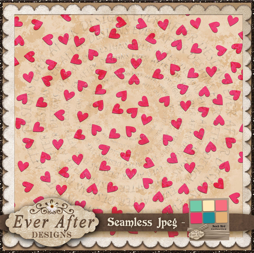 2057 beachy bird small hearts scatter 2