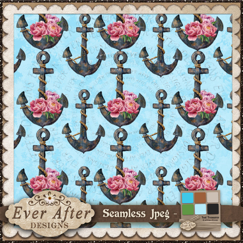 8230 Flowers and anchors 5