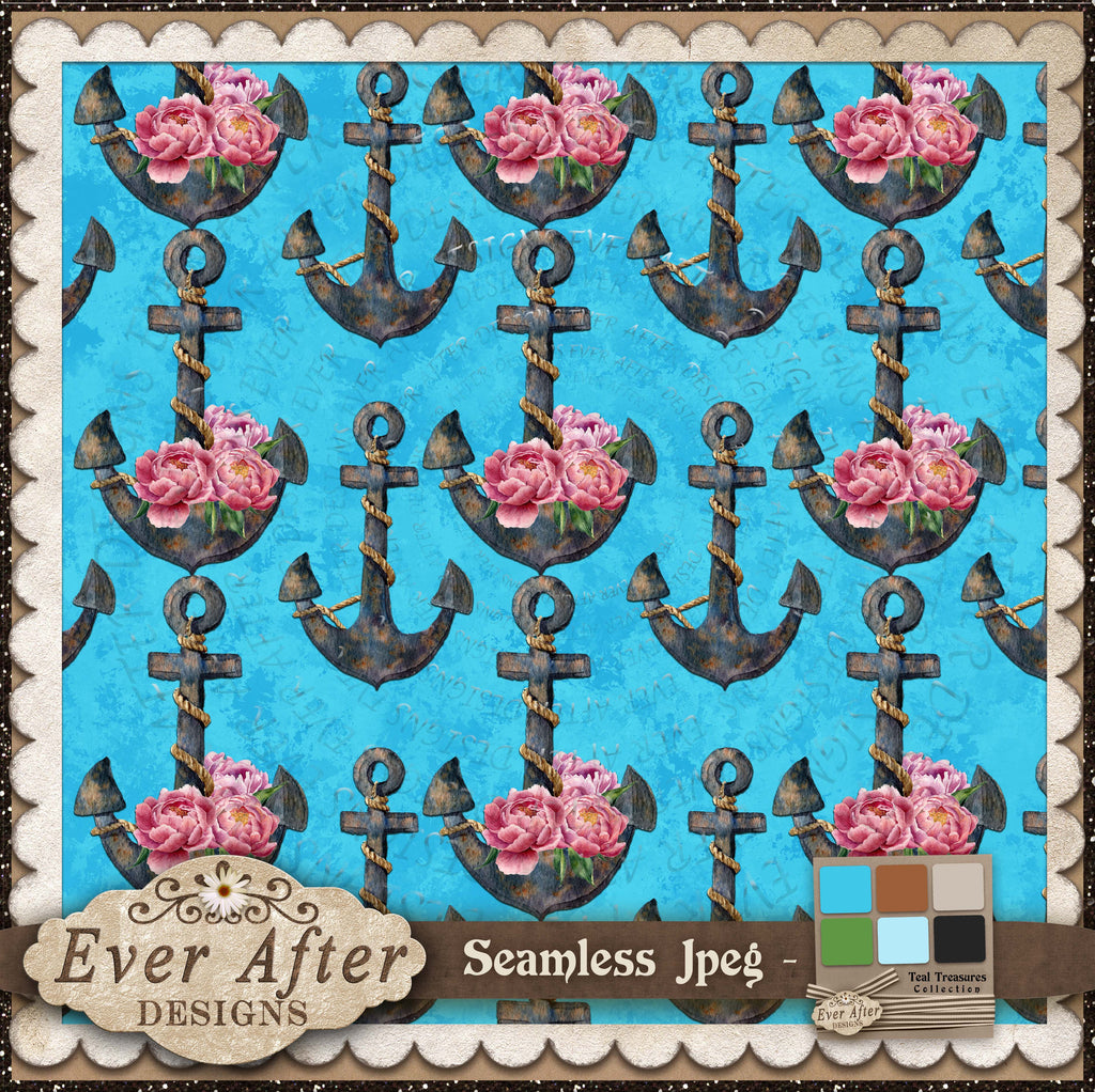 8231 Flowers and anchors 6