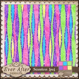 862 candy creations rainbow wavy stripes